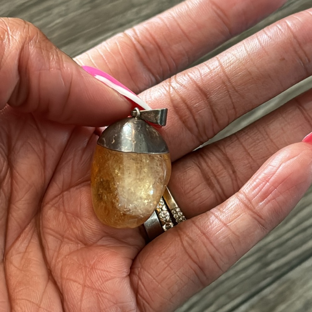 Citrine pendant - Picture 4 of 4